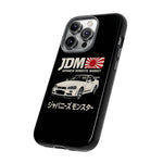 R34 Skyline GT-R JDM Rising Sun Tough Phone Case Cover Gift