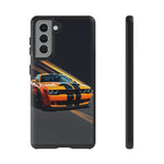Challenger Widebody Orange Muscle Art Tough Phone Case