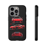 2026 Red C8 Z06 Phone Case for Chevy Fans, Tough Cover