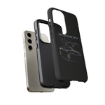 Black S2000 Roadster Collage JDM Tough Phone Case Cover Gift