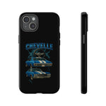 1970 Chevelle SS Blue Lightning Tough Phone Case Cover