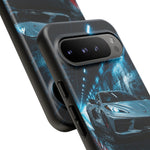 C8 Rain Tunnel Phone Case Racing Tough Case for Corvette Drivers