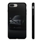 Black C8 Corvette Lights Tough Phone Case