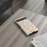 Watercolor Flip Flops pattern Tough Case | Beach Shells Phone Cover