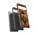 Pekingese Imperial Chinese Art Tough Phone Case