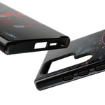 Charger Hellcat Widebody Red Rain Art Phone Case