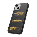 Gold Fairlady Z Classic Sports Car Tough Phone Case - 3 View