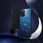 Amberjack School Phone Case, Open Water Sunlight Tough Cover