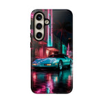 1980s Sports Car C4 Miami Nights Aesthetic Tough Phone Case