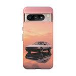 Panda AE86 Pastel Rain Reflection Tough Case