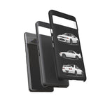 R32 Skyline Phone Case White, Three-View Vector Cover, Gift GTR Fans