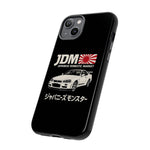 R34 Skyline GT-R JDM Rising Sun Tough Phone Case Cover Gift