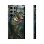 Largemouth Bass Phone Case, Frog Strike Cover for Freshwater Gift