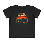 1988 Chevy K5 Blazer Toddler T-Shirt – Retro Black SUV Sunset Graphic