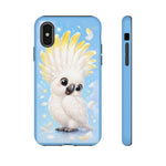 Cockatoo Kawaii White Crest Art Tough Phone Case