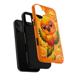 Sun Conure Kawaii Citrus Art Tough Phone Case