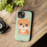 Shiba Inu Kawaii Chibi Smile Pet Dog Art Tough Phone Case