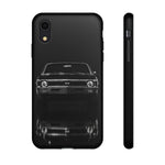 1970 Nova SS Phone Case Black, Classic Muscle Car Cover, Guys Gift