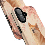 Akita Cherry Blossom Phone Case Sakura Dog Lover Gift