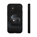 1978 Black Trans Am Firebird Hood Bird Tough Phone Case for Muscle Car Fans