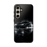 Black Sports Car Illustration 2023 Challenger SRT phone case | Car Drift Reflection