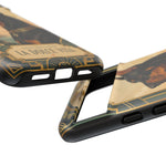 Doberman Art Deco 'La Dolce Vita' Phone Case | Vintage Dog Design