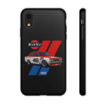VintageDatsun 510 Racing Stripe JDM Tough Phone Case Cover Gift