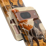 German Shorthaired Pointer Pointing Art Tough Phone Case