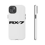 RX-7 Logo Phone Case for JDM Fans, Tough Protective Cover