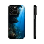 Grouper Reef Phone Case, Shadowed Ledge Light Tough Cover