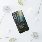 Salmon River Fishing Phone Case, Sunlit Current Cover