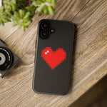 Pixel Heart 8-Bit Retro Art Tough Phone Case