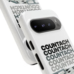 White Countach Retro Tough Phone Case Cover Gift Art