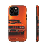 Orange Cuda Phone Case, 71 Classic Muscle Car Tough Cover