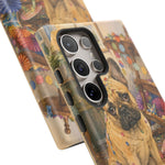 Guilty French Bulldog Phone Case, Confetti Watercolor Cover