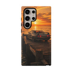 Sunset Skyline R32 on Pier phone case | Tough Covers