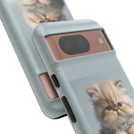 Fluffy Persian Kitten phone case | Tough Cases