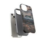 C2 1965 Sting Ray Phone Case, Silver Blue Tough Cover