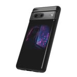 Girl at Window Night Cityphone Case | Tough Case