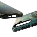 Largemouth Bass Phone Case, Sunlit Underwater Tough Cover, Gift