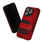 Red NSX Phone Case, 90s JDM Supercar Legend Tough Cover, Mens Gift