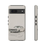 Impala White Studio Phone Case Studio Color Match Car Art