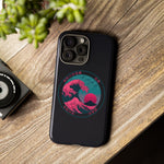 Great Dream Wave Circular Badge Vaporwave Phone Case – Japanese Aesthetic