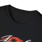 Vintage 1960 Chevy Impala Trio T-Shirt | Classic Car Sunset Palm Design