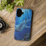 Whale Shark Phone Case, Sunlit Spotted Pattern Cover