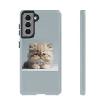 Fluffy Persian Kitten phone case | Tough Cases