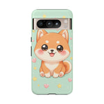Shiba Inu Kawaii Chibi Smile Pet Dog Art Tough Phone Case