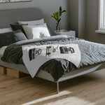 1970 Chevelle SS 3-View Microfiber Throw Blanket Classic Muscle Car