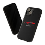 Red C7 Z06 Phone Case for Chevy Sports Car Enthusiasts, Tough Cover