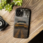 Camaro Z28 Phone Case, Gold 77 Foggy Country Road Cover